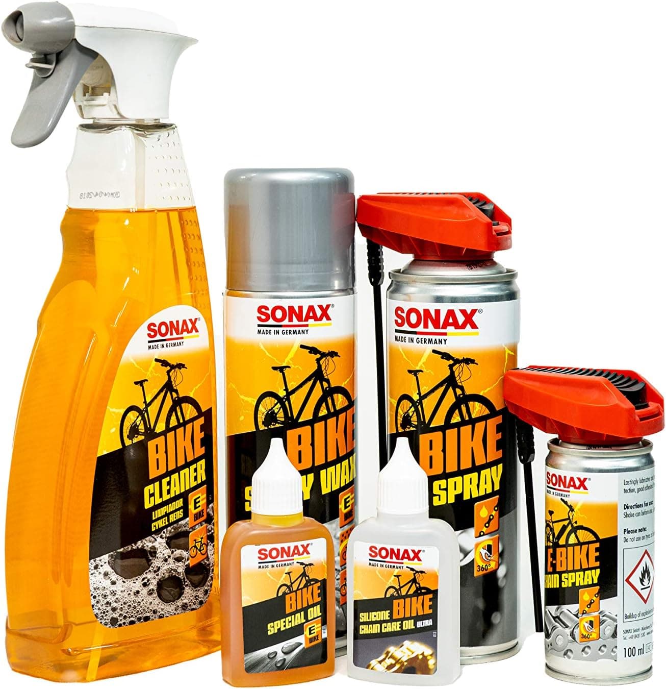 واکس اسپری دوچرخه SONAX 300mL واکس اسپری دوچرخه SONAX 300mL