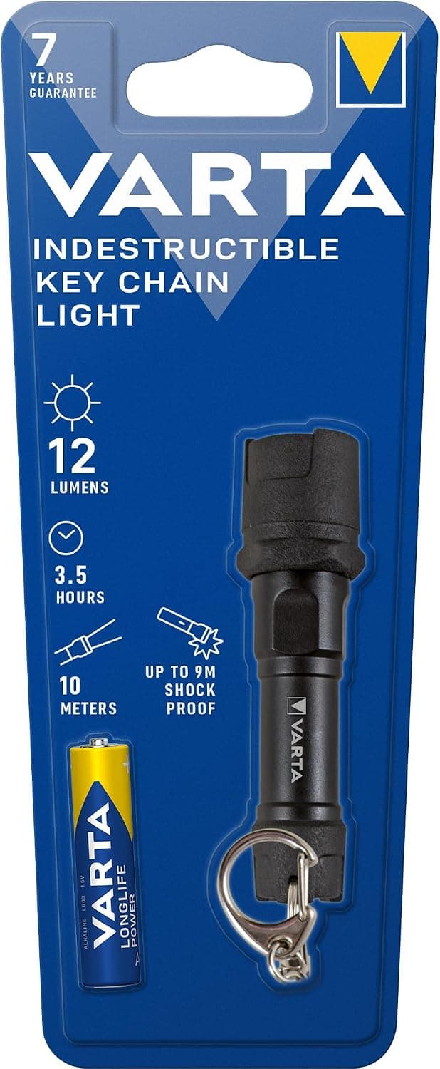 چراغقوه جاکلیدی Varta LED Mini با باتری 1x AAA چراغقوه جاکلیدی Varta LED Mini با باتری 1x AAA