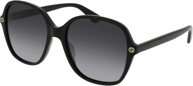 عینک آفتابی زنانه Gucci مشکی-مشکی-خاکستری 55 مدل GG0092S عینک آفتابی زنانه Gucci مشکی-مشکی-خاکستری 55 مدل GG0092S
