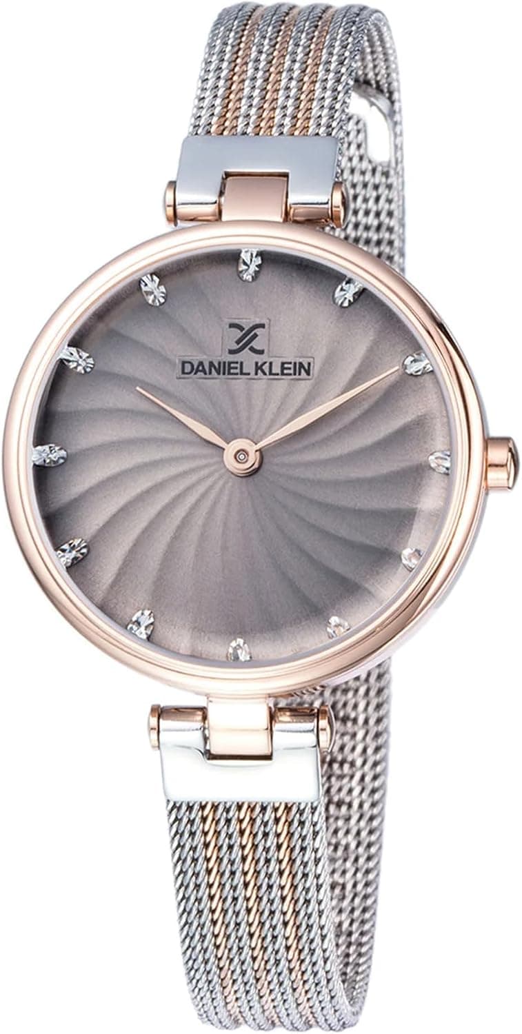 ساعت مچی زنانه Daniel Klein با صفحه خاکستری آنالوگ مدل DK11904-7 ساعت مچی زنانه Daniel Klein با صفحه خاکستری آنالوگ مدل DK11904-7