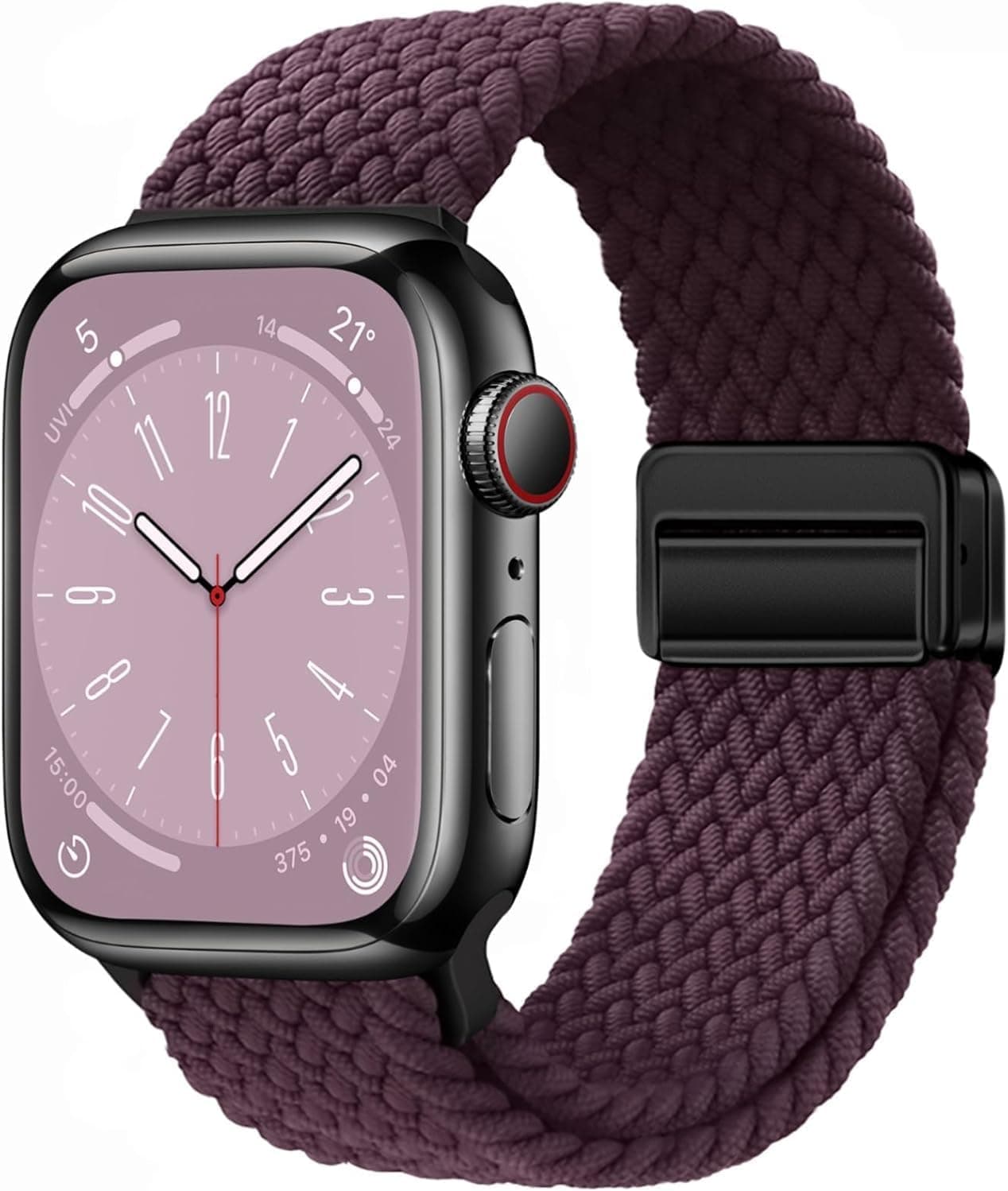 بند سازگار با Apple Watch minesk بافتنی انعطافپذیر با سگک مغناطیسی فلزی بند سازگار با Apple Watch minesk بافتنی انعطافپذیر با سگک مغناطیسی فلزی