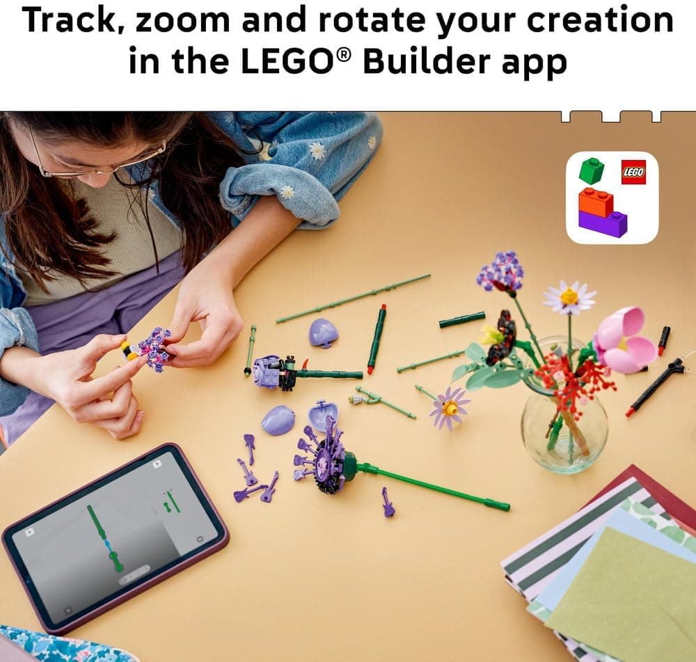 لگو Botanicals Olivia Rodrigo's Flower Bouquet مدل 11507 لگو Botanicals Olivia Rodrigo's Flower Bouquet مدل 11507