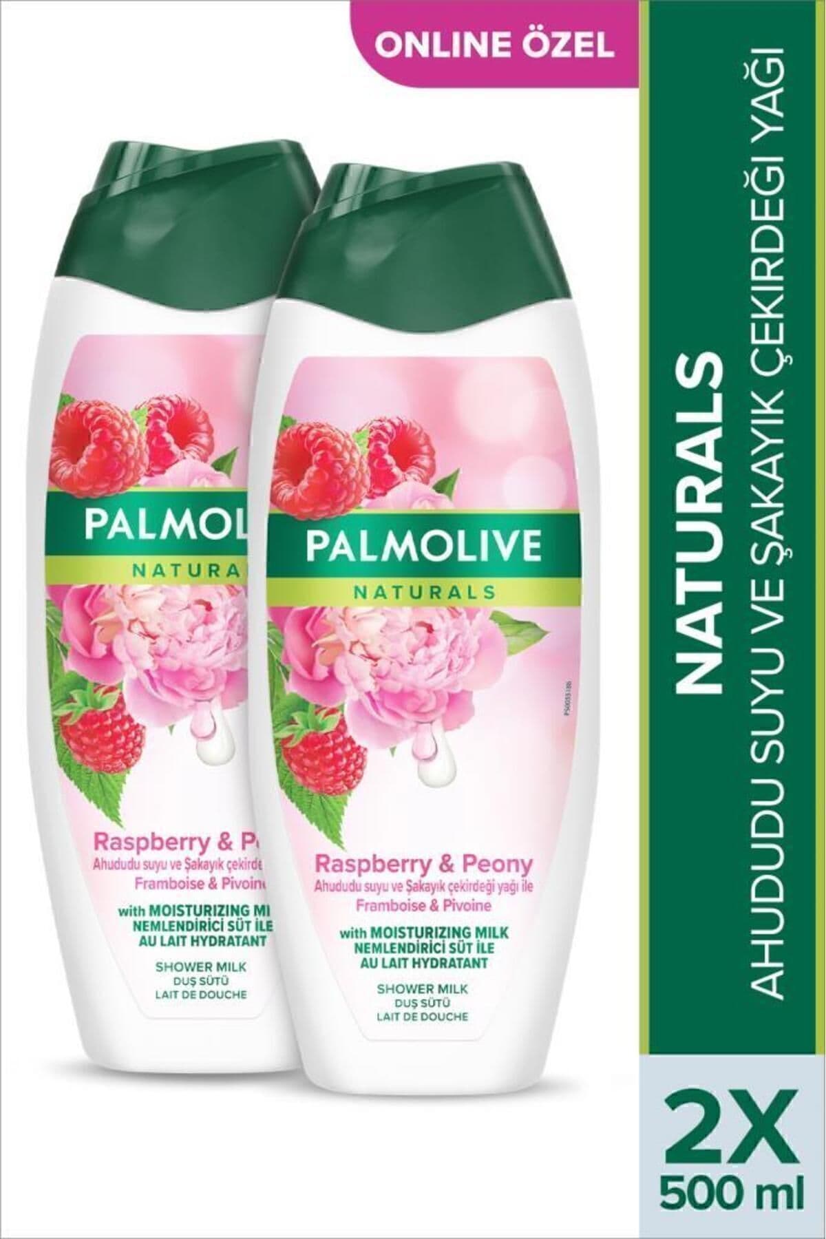 ژل دوش زنانه Palmolive Naturals مرطوبکننده آب تمشک و روغن دانه صدبرگ 500 ml x2 ژل دوش زنانه Palmolive Naturals مرطوبکننده آب تمشک و روغن دانه صدبرگ 500 ml x2
