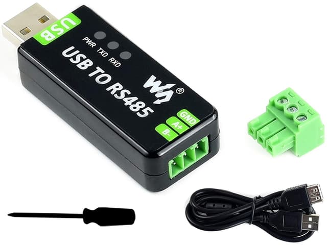 مبدل صنعتی USB به RS485 Waveshare با تراشه FT232RL و SP485EEN مبدل صنعتی USB به RS485 Waveshare با تراشه FT232RL و SP485EEN