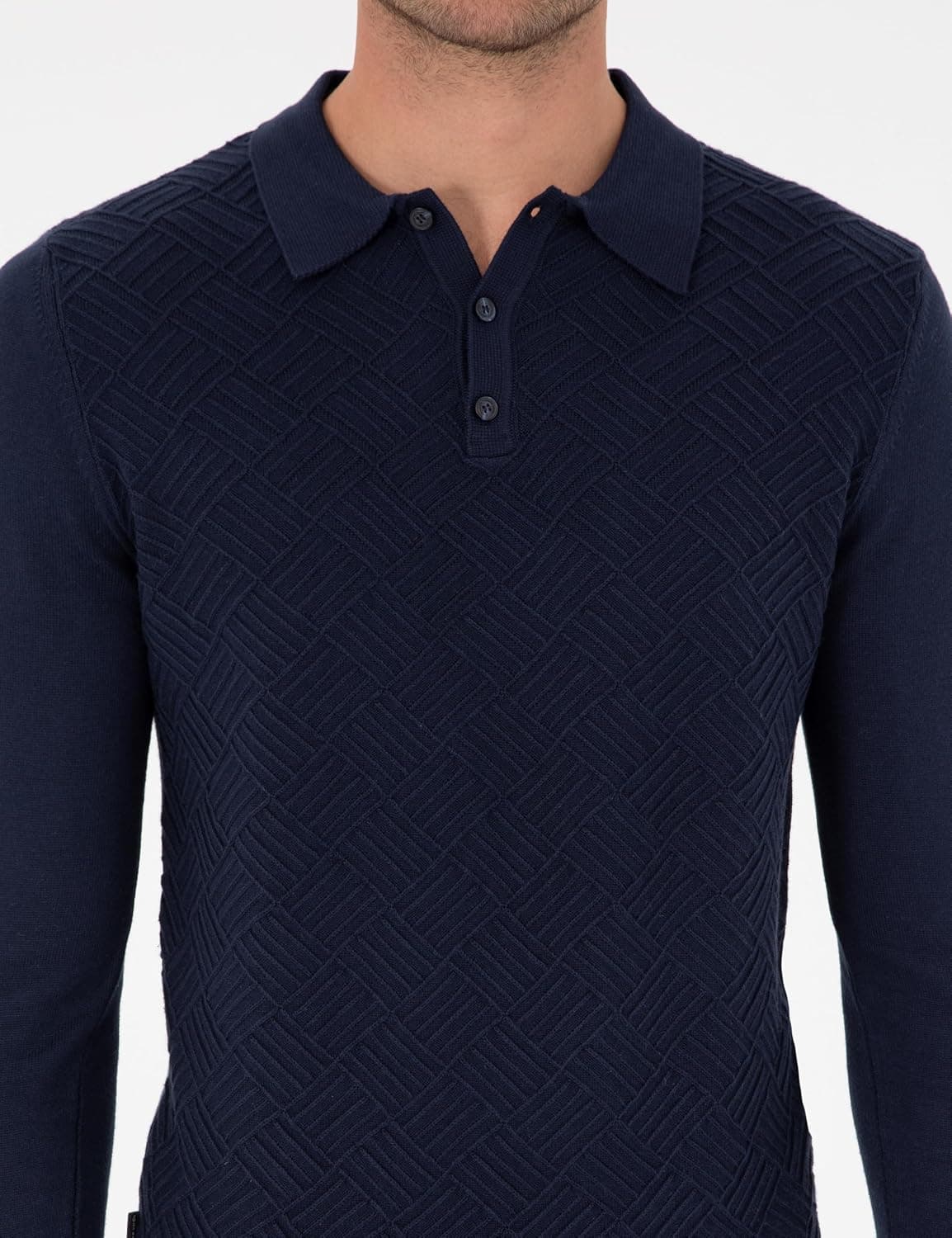 پلیور مردانه Pierre Cardin سرمهای مدل 50300521-VR033 پلیور مردانه Pierre Cardin سرمهای مدل 50300521-VR033