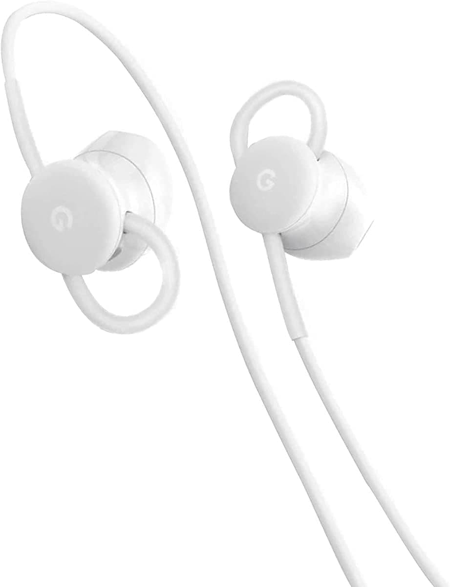 ایرباد سیمی Google USB-C مناسب Pixel دارای میکروفون و کنترل صدا سفید ایرباد سیمی Google USB-C مناسب Pixel دارای میکروفون و کنترل صدا سفید