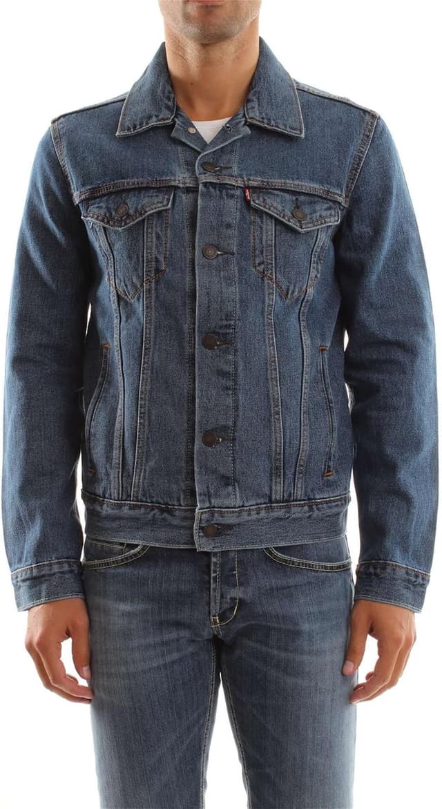کاپشن جین مردانه Levi's مدل The Trucker کاپشن جین مردانه Levi's مدل The Trucker