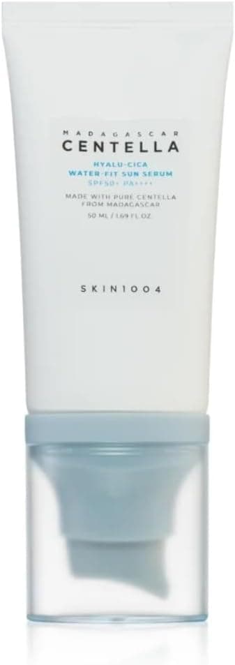 سرم ضدآفتاب SKIN1004 Madagascar Centella Hyalu-Cica Water-Fit SPF50+ PA++++ 50 ml سرم ضدآفتاب SKIN1004 Madagascar Centella Hyalu-Cica Water-Fit SPF50+ PA++++ 50 ml