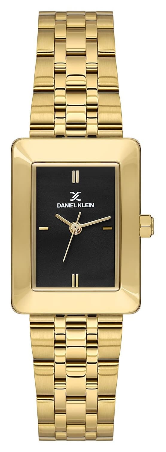 ساعت مچی زنانه Daniel Klein صفحه مشکی قاب طلایی 22 mm ساعت مچی زنانه Daniel Klein صفحه مشکی قاب طلایی 22 mm