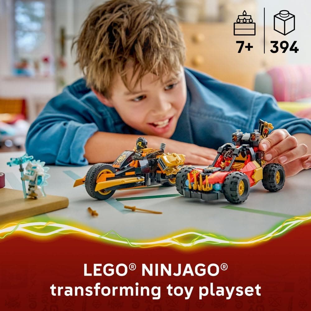 لگو NINJAGO خودروهای ترکیبی کای و کول مدل 71864 لگو NINJAGO خودروهای ترکیبی کای و کول مدل 71864