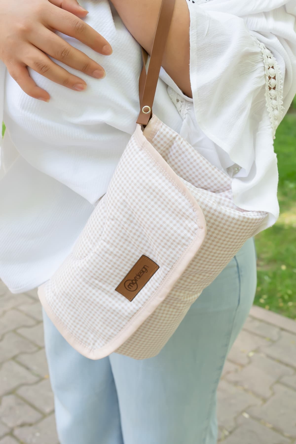کیف تعویض پوشک نوزاد mordesign قابل حمل Clutch Seri قهوهای کیف تعویض پوشک نوزاد mordesign قابل حمل Clutch Seri قهوهای