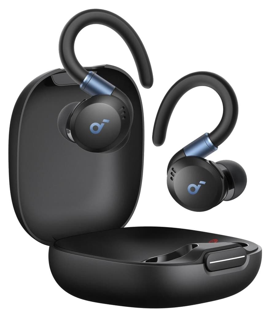 هدفون بیسیم ورزشی Anker حذف نویز مشکی مدل Soundcore Sport X20 A3968 هدفون بیسیم ورزشی Anker حذف نویز مشکی مدل Soundcore Sport X20 A3968