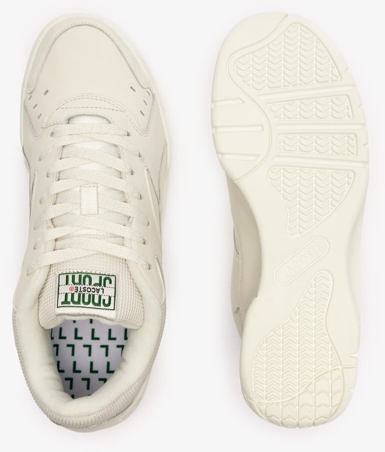کفش اسنیکر مردانه Lacoste SPORT بژ مدل Aceline 96 کفش اسنیکر مردانه Lacoste SPORT بژ مدل Aceline 96
