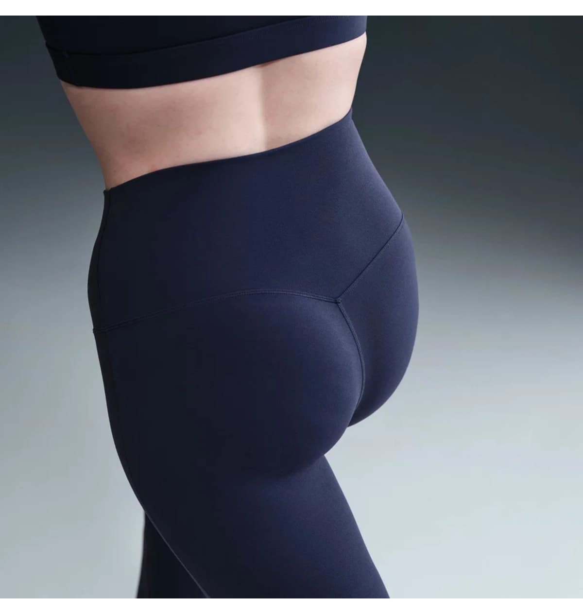 تایت زنانه Nike کمر بلند پاچه گشاد تمرینی Dri-Fit سرمهای مدل Zenvy تایت زنانه Nike کمر بلند پاچه گشاد تمرینی Dri-Fit سرمهای مدل Zenvy