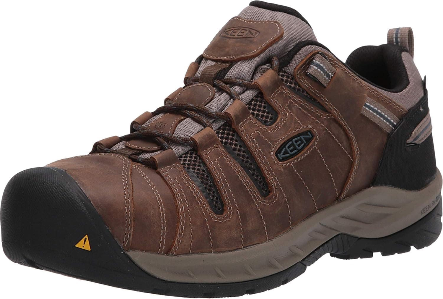 کفش کار ساختمانی مردانه KEEN Utility مدل Flint Ii با پنجه فولادی ضدآب و ضدلغزش کفش کار ساختمانی مردانه KEEN Utility مدل Flint Ii با پنجه فولادی ضدآب و ضدلغزش