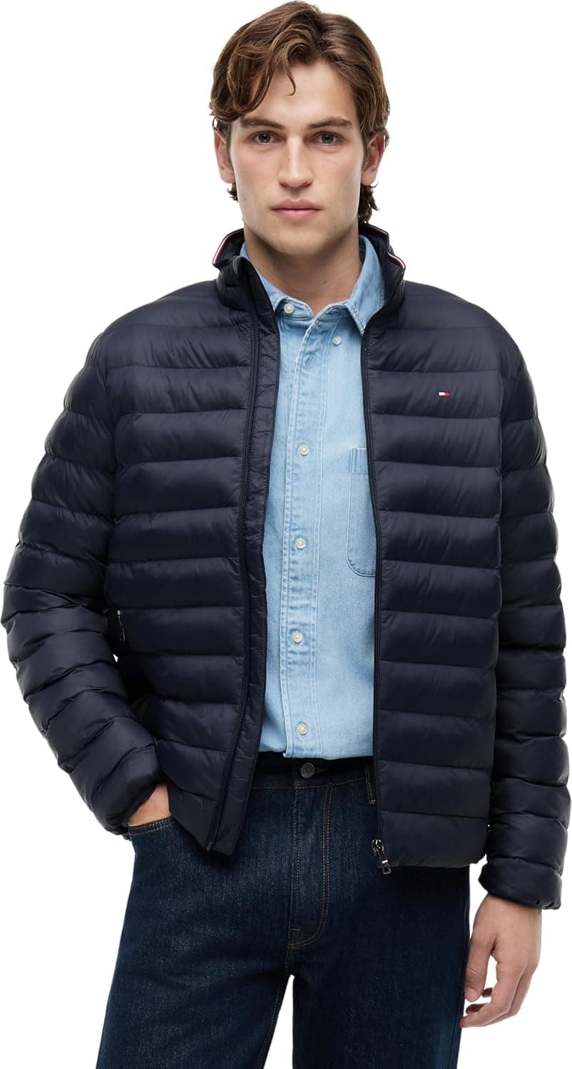 کاپشن مردانه Tommy Hilfiger قابل جمع شدن بازیافتی CORE کاپشن مردانه Tommy Hilfiger قابل جمع شدن بازیافتی CORE