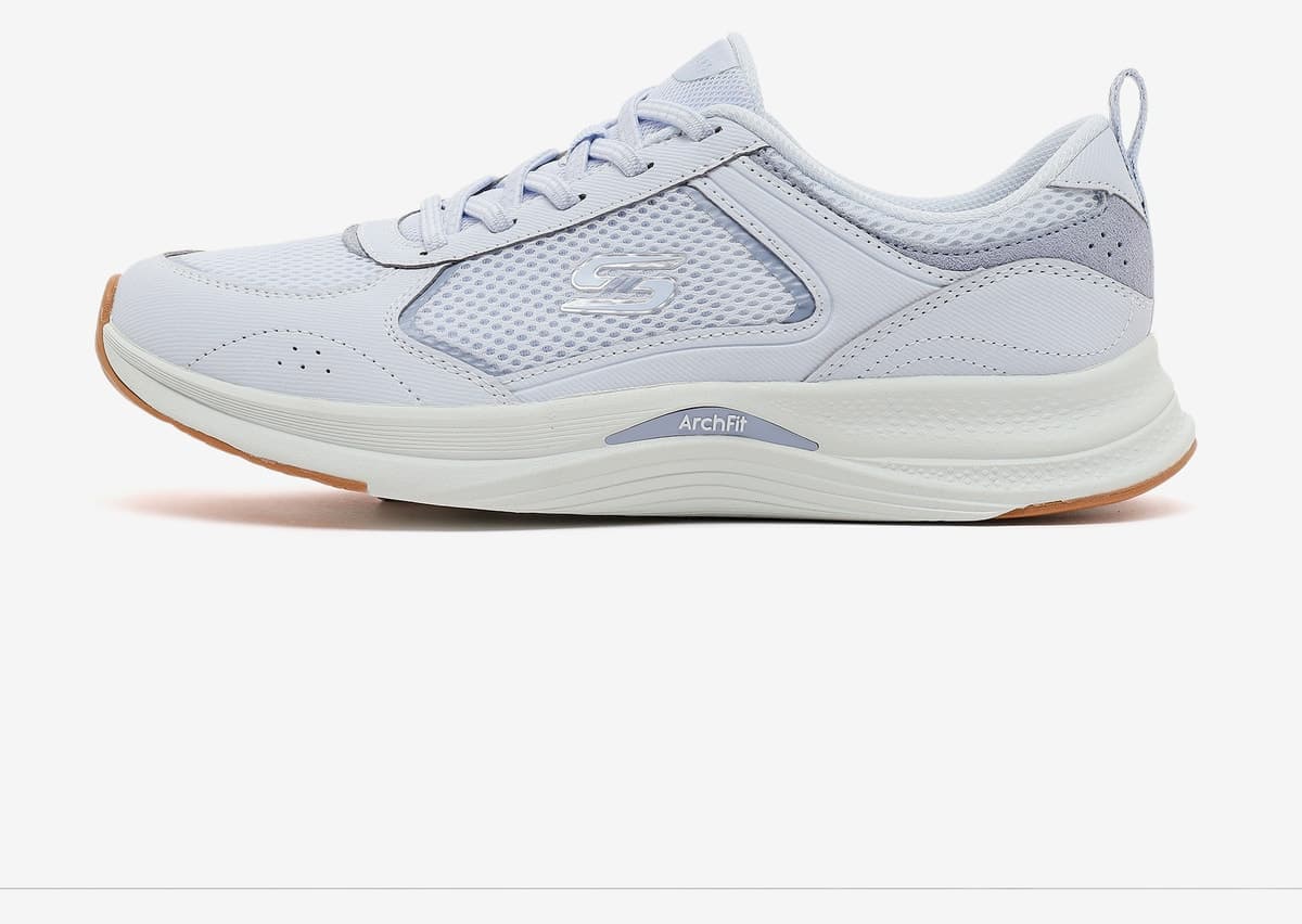 کفش ورزشی زنانه Skechers ARCH FIT VISTA 2.0 آبی مدل 104768 LTBL کفش ورزشی زنانه Skechers ARCH FIT VISTA 2.0 آبی مدل 104768 LTBL