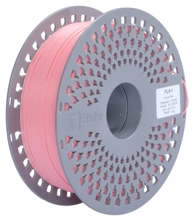 فیلامنت پرینتر سه بعدی PLA+ برند Beta Filament رنگ صورتی نیلوفری فیلامنت پرینتر سه بعدی PLA+ برند Beta Filament رنگ صورتی نیلوفری