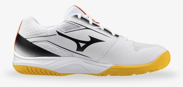 کفش والیبال زنانه Mizuno سفید مدل Cyclone Speed 5 کفش والیبال زنانه Mizuno سفید مدل Cyclone Speed 5