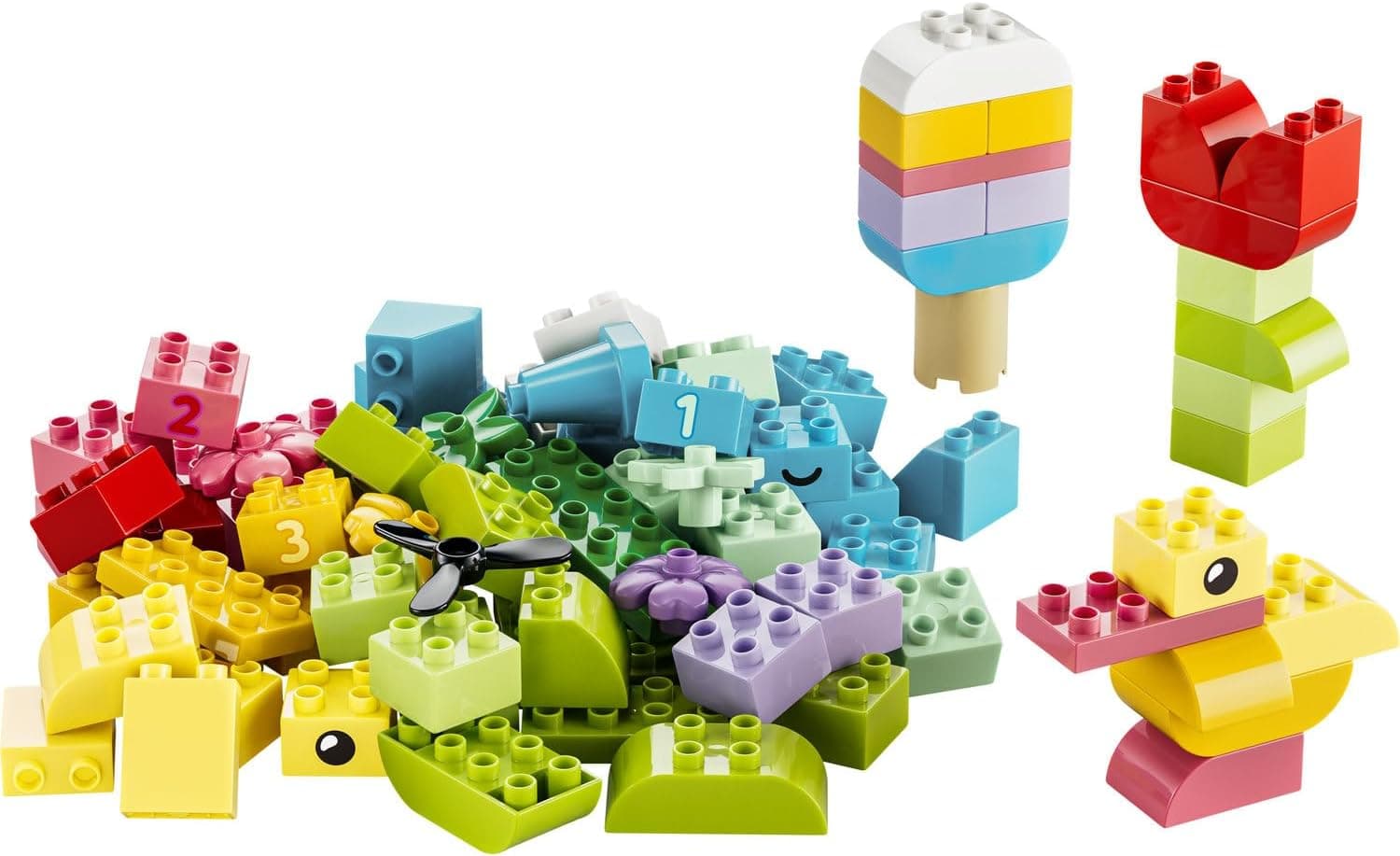 لگو DUPLO Classic جعبه ساختنی رنگی خلاقانه مدل 10479 لگو DUPLO Classic جعبه ساختنی رنگی خلاقانه مدل 10479