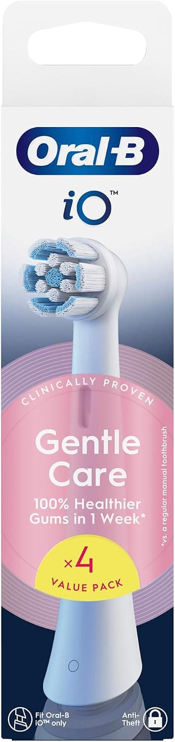 سری یدکی مسواک Oral-B مدل iO Gentle Care سفید 4 عدد سری یدکی مسواک Oral-B مدل iO Gentle Care سفید 4 عدد