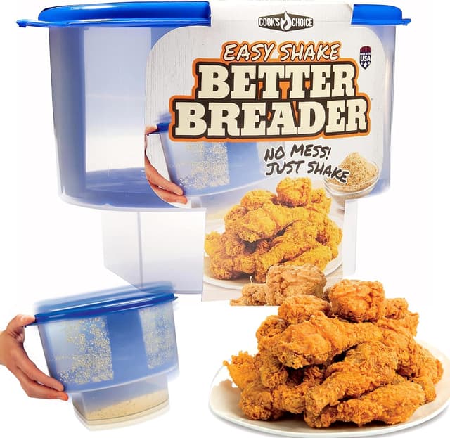کاسه آمادهسازی سوخاری Cook's Choice Better Breader چندکاره کاسه آمادهسازی سوخاری Cook's Choice Better Breader چندکاره