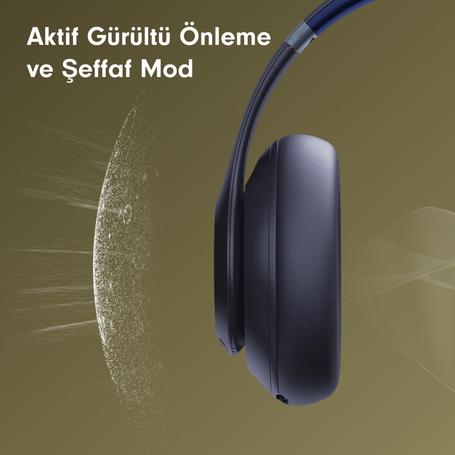 هدفون بیسیم Beats Studio Pro با حذف نویز به رنگ سرمهای هدفون بیسیم Beats Studio Pro با حذف نویز به رنگ سرمهای