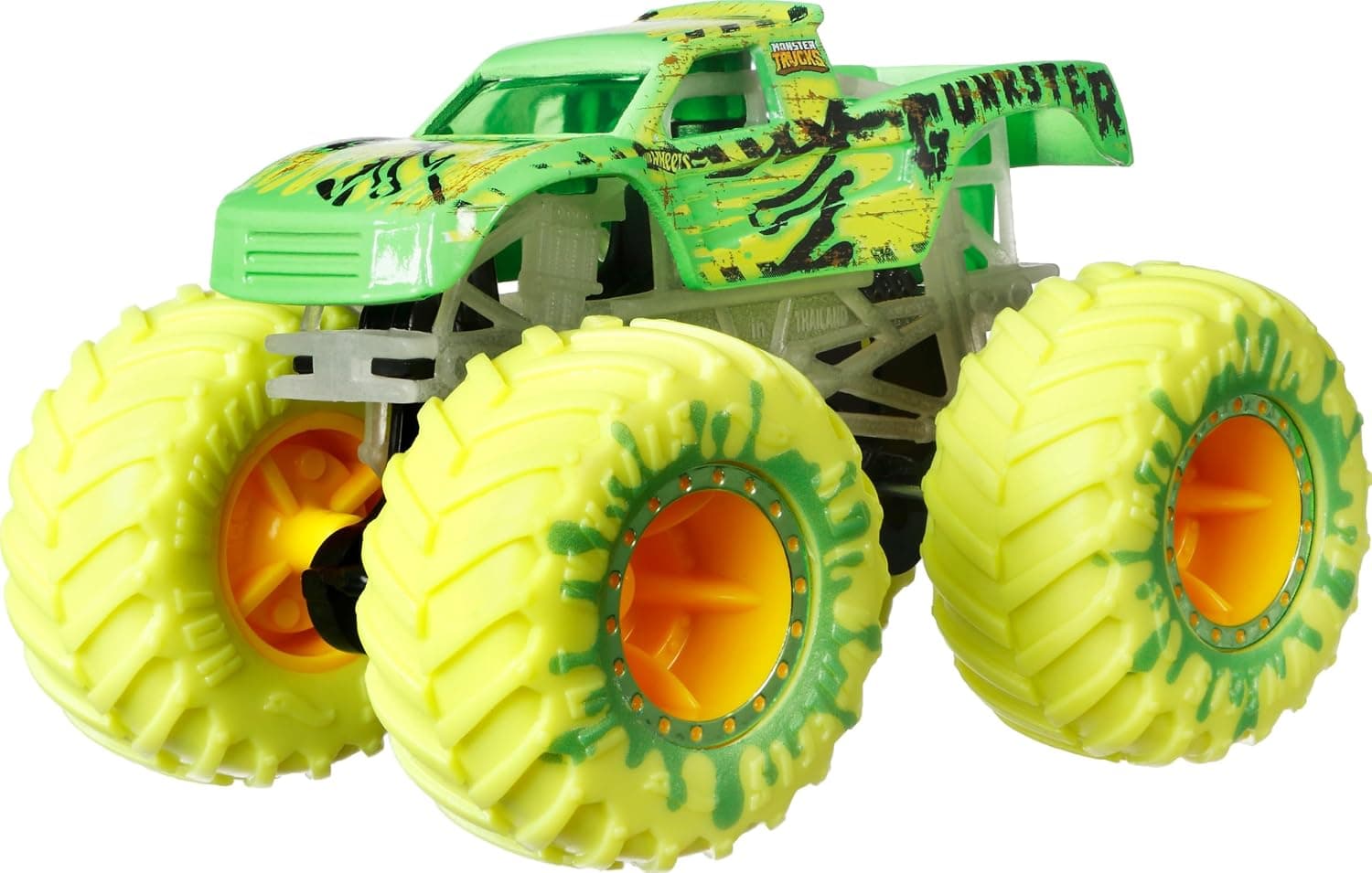مجموعه ۱۰تایی خودروهای اسباببازی کودکان ۴ تا ۸ سال Hot Wheels شبتاب شامل ۵ Monster Trucks و ۵ خودروی 1:64 مجموعه ۱۰تایی خودروهای اسباببازی کودکان ۴ تا ۸ سال Hot Wheels شبتاب شامل ۵ Monster Trucks و ۵ خودروی 1:64