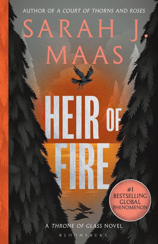 کتاب انگلیسی Heir of Fire اثر Sarah J. Maas جلد 3 کتاب انگلیسی Heir of Fire اثر Sarah J. Maas جلد 3
