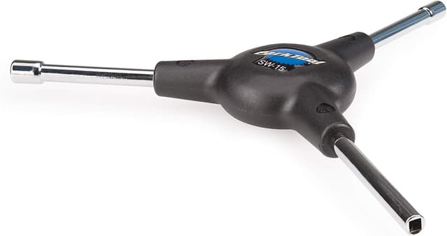 آچار سهطرفه با سری چهارگوش و ششگوش Park Tool مشکی-نقرهای مدل SW-15، 5 mm/5.5 mm آچار سهطرفه با سری چهارگوش و ششگوش Park Tool مشکی-نقرهای مدل SW-15، 5 mm/5.5 mm