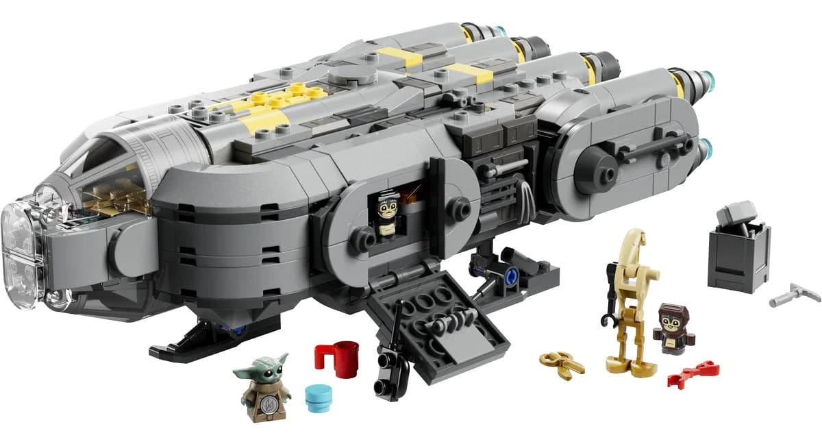 لگو Star Wars Mandalorian و Grogu Anzellan Starship مدل 75445 لگو Star Wars Mandalorian و Grogu Anzellan Starship مدل 75445
