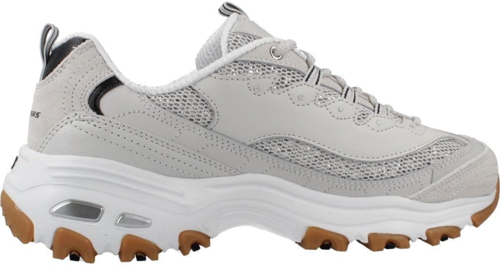 کتونی زنانه Skechers سفید مدل D'LİTES کتونی زنانه Skechers سفید مدل D'LİTES
