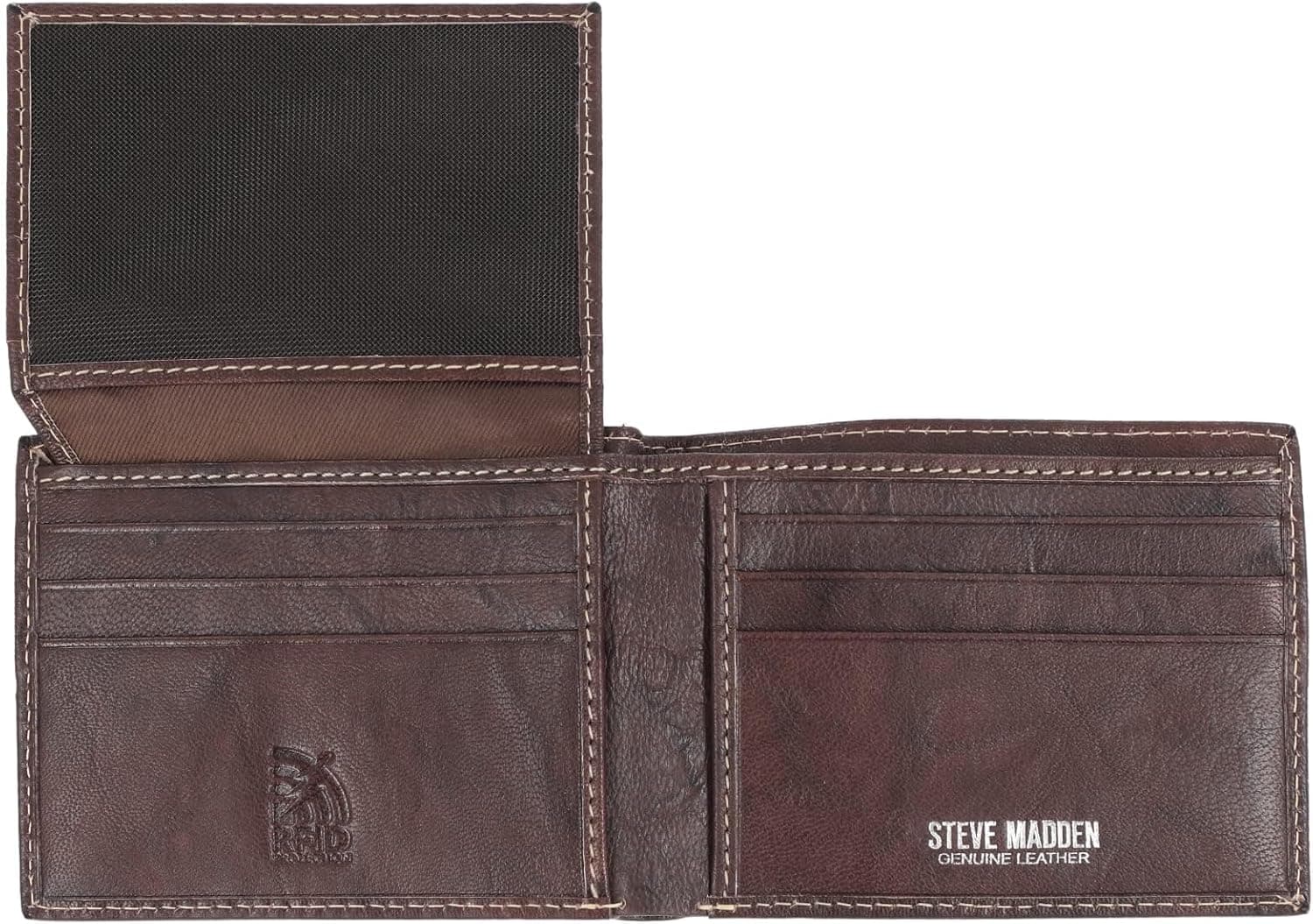 کیف پول مردانه Steve Madden قهوهای Antique Passcase مدل N80001/01RF 60 cm کیف پول مردانه Steve Madden قهوهای Antique Passcase مدل N80001/01RF 60 cm