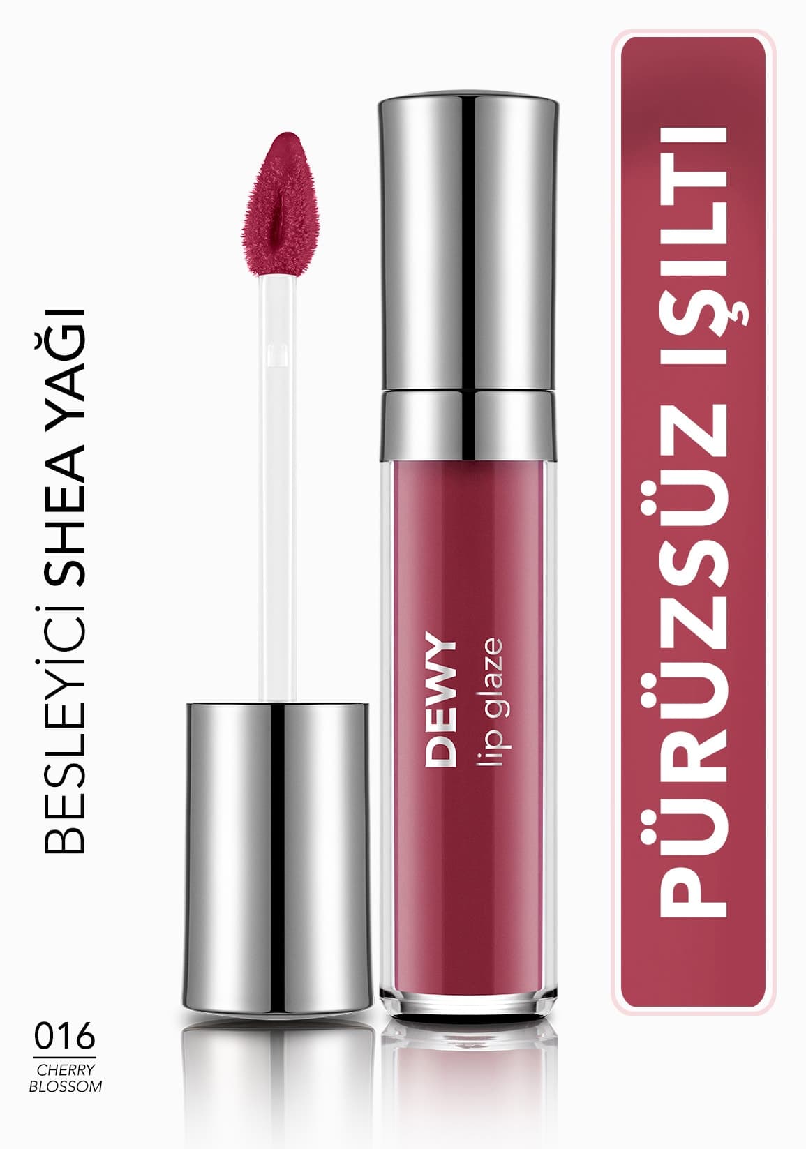 براقکننده لب Flormar مدل Dewy Lip Glaze مرطوبکننده نیمهشفاف صورتی ملایم 014 براقکننده لب Flormar مدل Dewy Lip Glaze مرطوبکننده نیمهشفاف صورتی ملایم 014