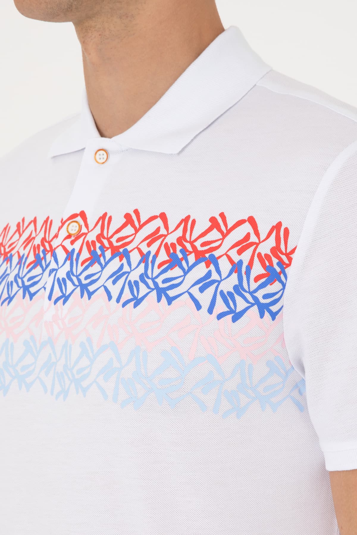 تیشرت مردانه U.S. Polo Assn. فیت معمولی قرمز یقه پولو مدل 50299819-VR213 تیشرت مردانه U.S. Polo Assn. فیت معمولی قرمز یقه پولو مدل 50299819-VR213