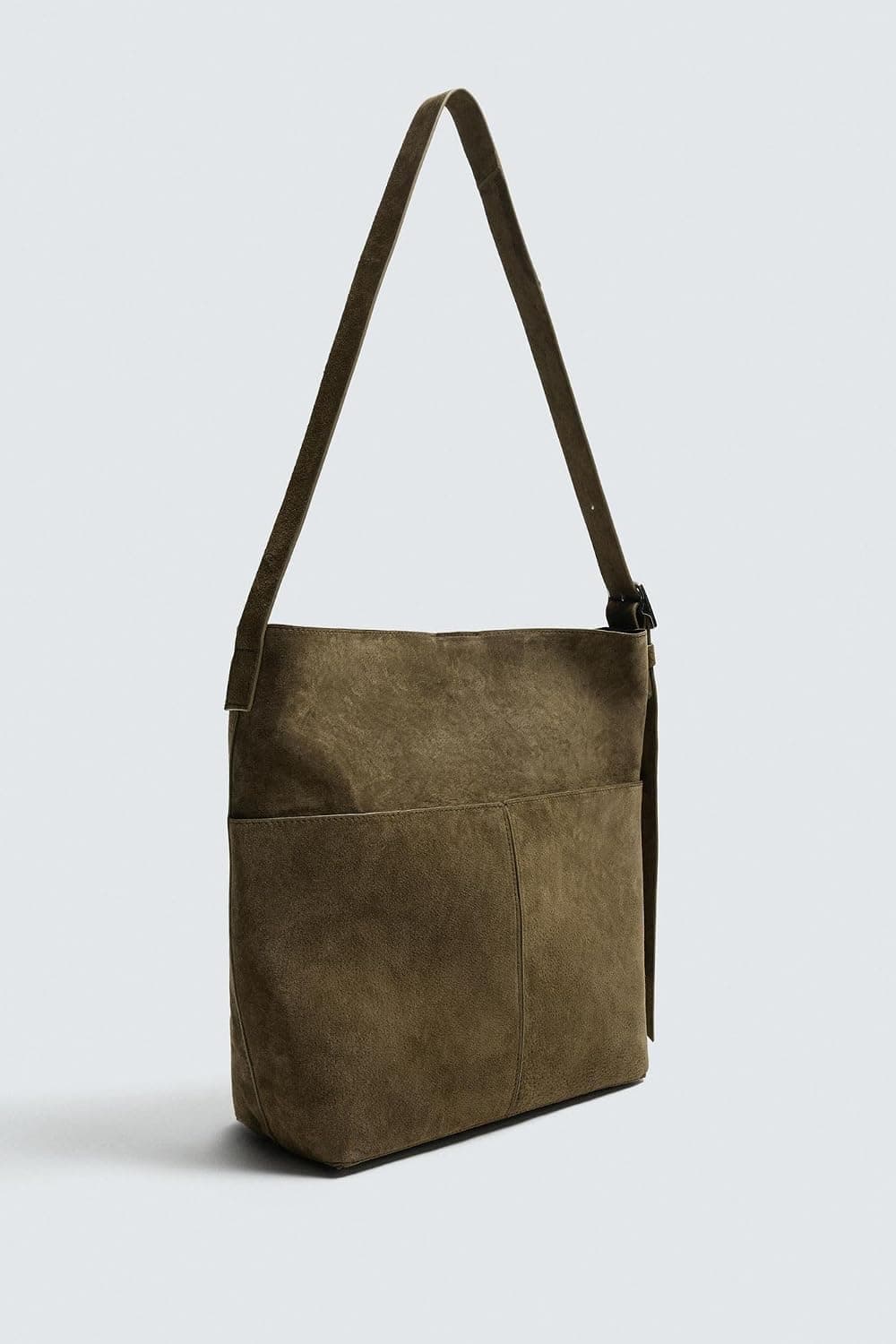 کیف توت زنانه Zara چرمی کیف توت زنانه Zara چرمی