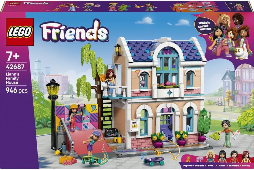 لگو Friends خانه خانوادگی Liann's مدل 42687 لگو Friends خانه خانوادگی Liann's مدل 42687