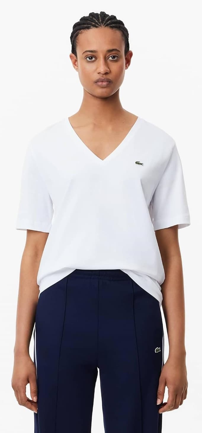 تیشرت زنانه Lacoste بسته 1 عددی مدل TF7300 تیشرت زنانه Lacoste بسته 1 عددی مدل TF7300