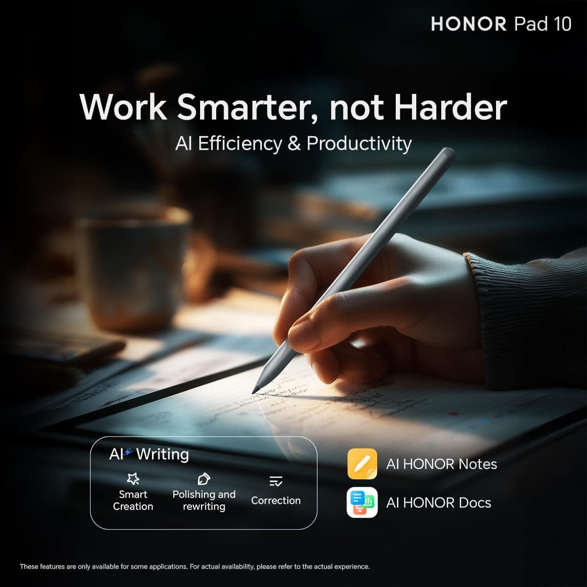 تبلت HONOR Pad 10 Wi-Fi با نمایشگر 12.1 اینچی، 8GB RAM، 256GB ROM و قاب کیبورد خاکستری دارای تأییدیه UAE تبلت HONOR Pad 10 Wi-Fi با نمایشگر 12.1 اینچی، 8GB RAM، 256GB ROM و قاب کیبورد خاکستری دارای تأییدیه UAE