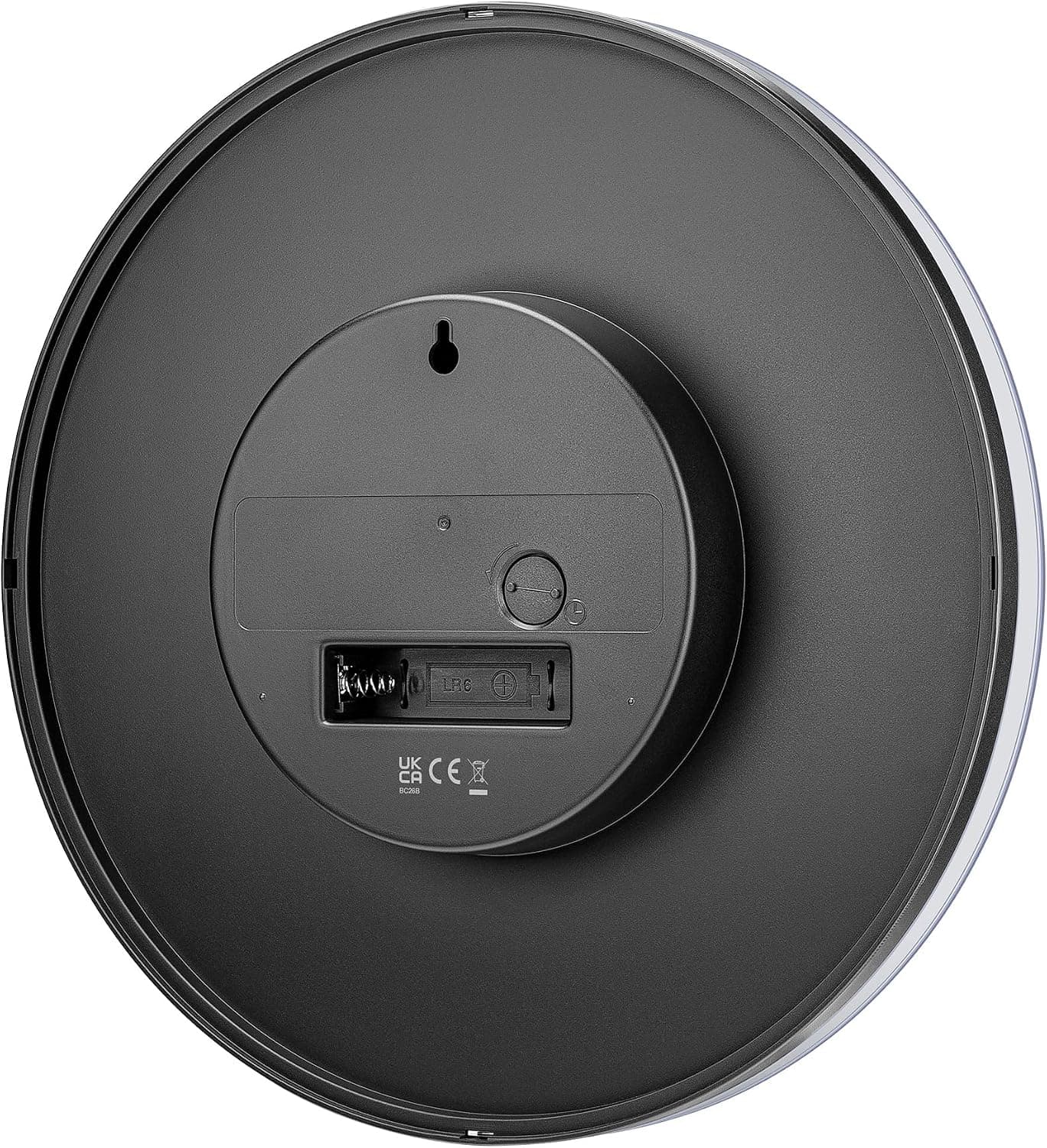 ساعت دیواری کلاسیک Braun با موتور کوارتز بیصدا، صفحه خوانا، قطر 23 cm، مشکی مدل BC26B ساعت دیواری کلاسیک Braun با موتور کوارتز بیصدا، صفحه خوانا، قطر 23 cm، مشکی مدل BC26B