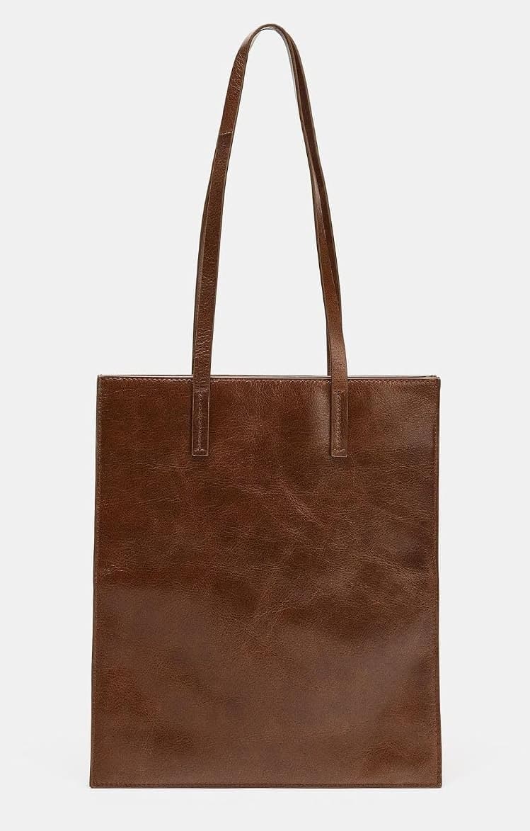 کیف دوشی زنانه Zara چرمی رنگ شکلاتی مدل Z1 کیف دوشی زنانه Zara چرمی رنگ شکلاتی مدل Z1