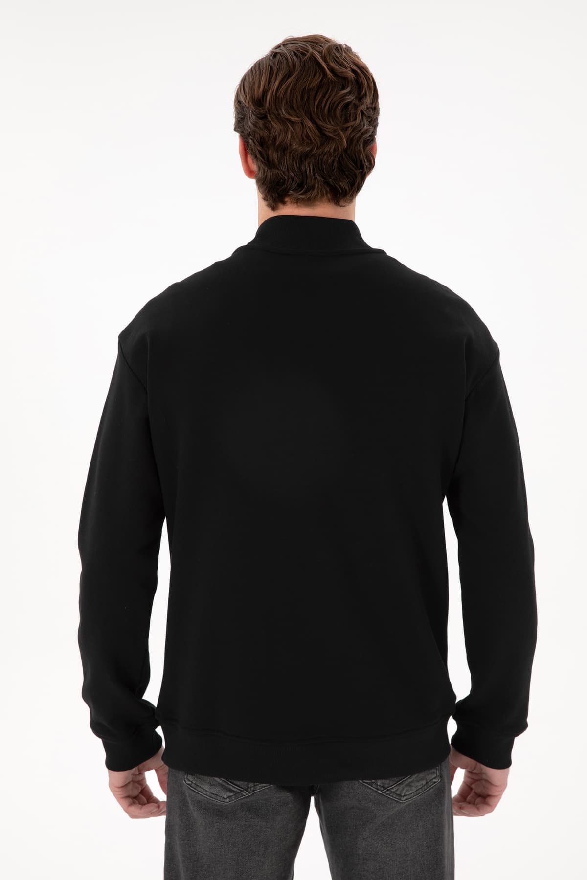 سوئیشرت مردانه U.S. Polo Assn. سیاه مدل 50293380-VR046 سوئیشرت مردانه U.S. Polo Assn. سیاه مدل 50293380-VR046