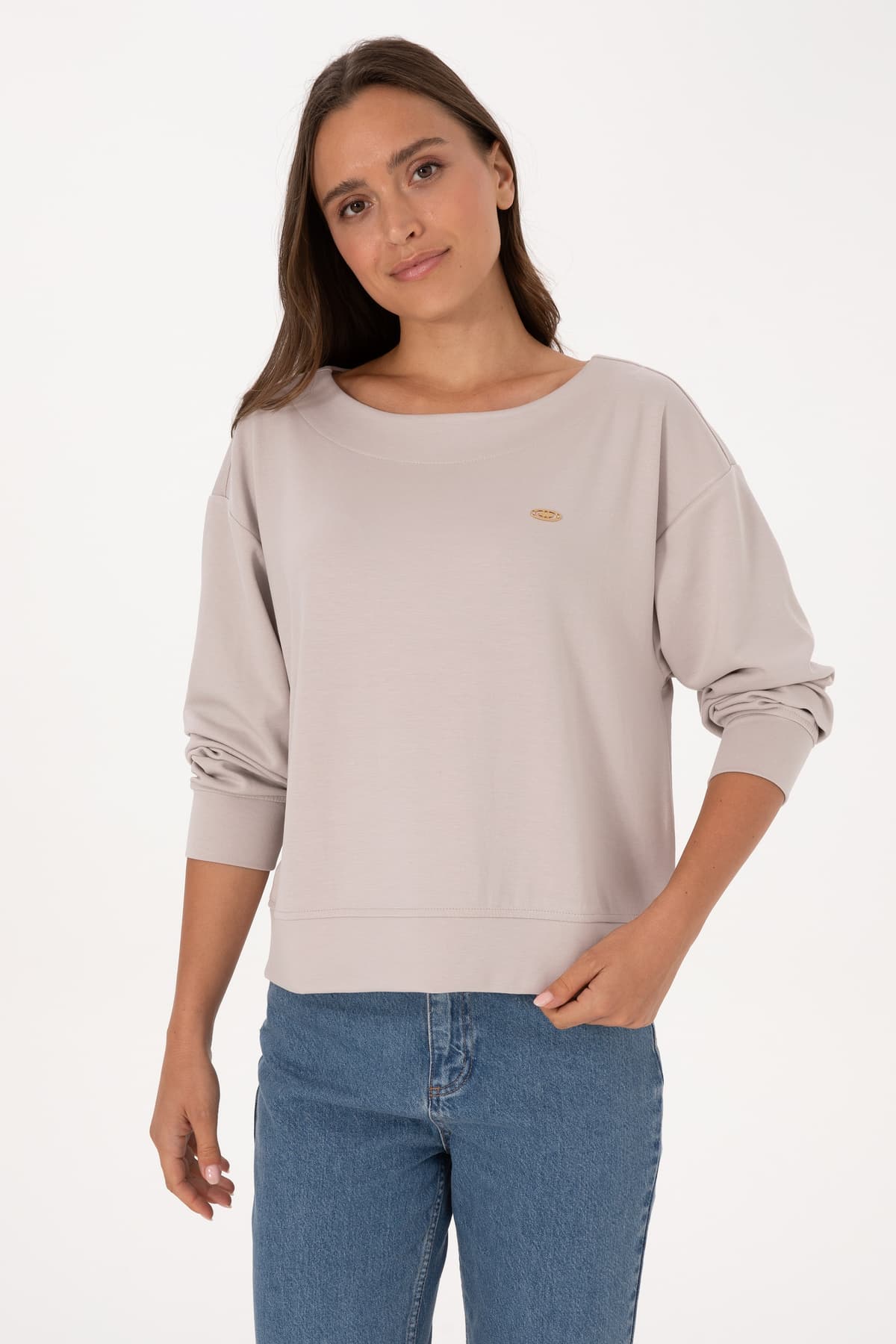 سوئیشرت زنانه U.S. Polo Assn. یقه گرد مدل 50314210-VR049 سوئیشرت زنانه U.S. Polo Assn. یقه گرد مدل 50314210-VR049