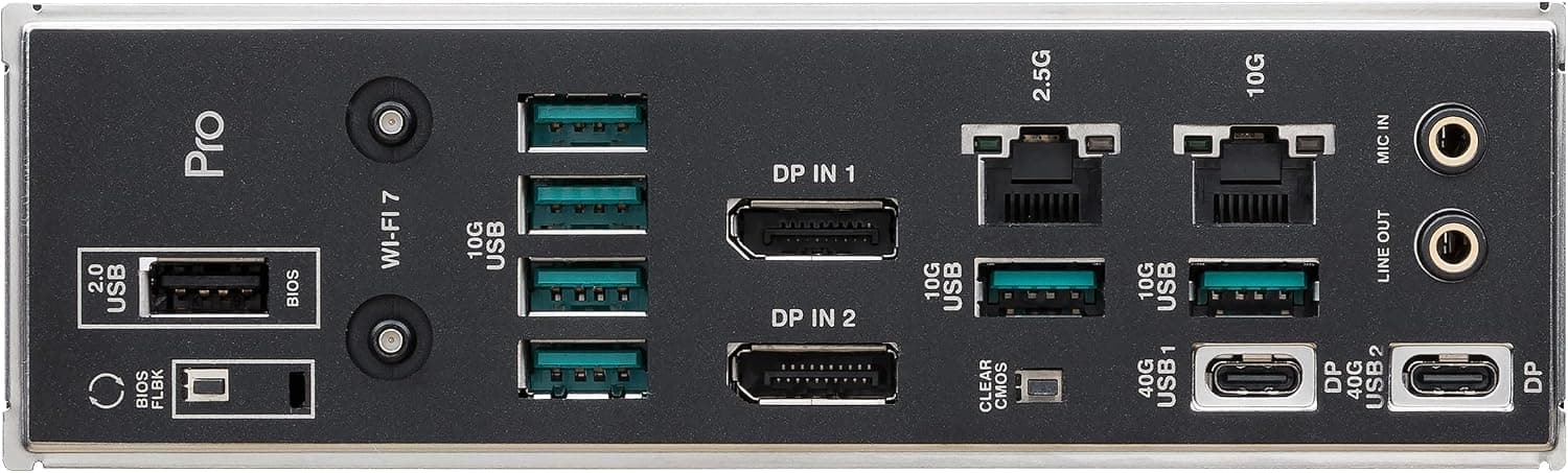 مادربرد ASUS PRO WS TRX50-SAGE WIFI A WiFi7 AMD STR5 مادربرد ASUS PRO WS TRX50-SAGE WIFI A WiFi7 AMD STR5