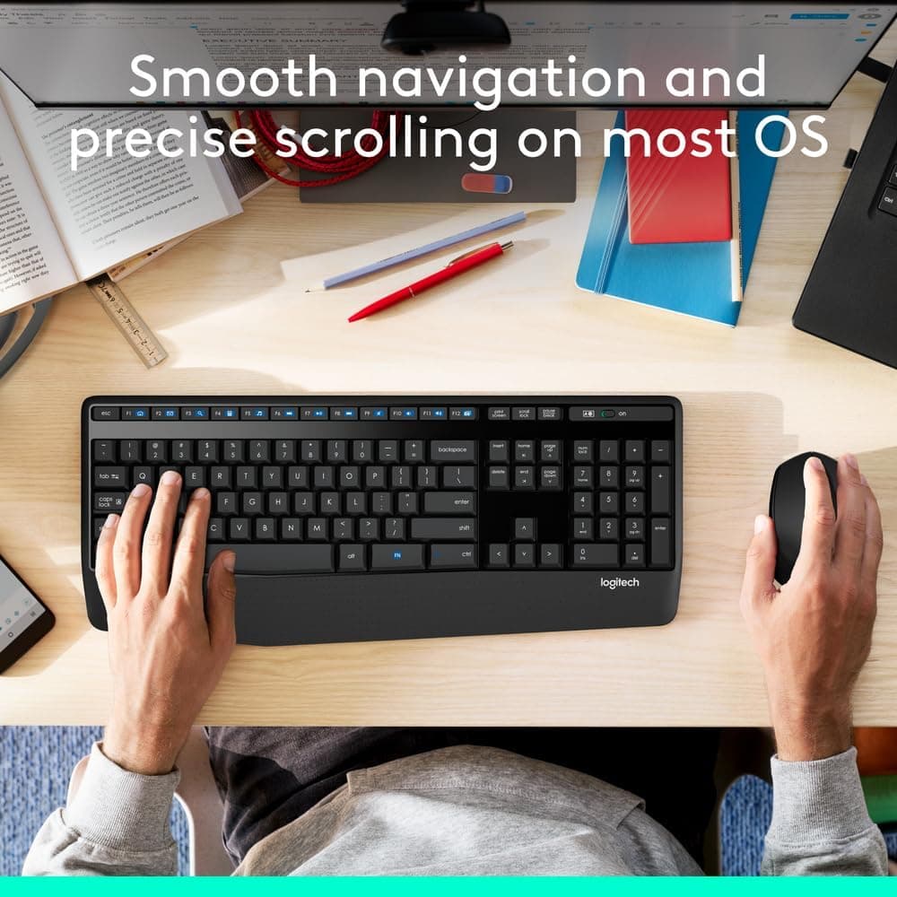 ماوس بیسیم Logitech با گیرنده USB Nano مشکی مدل M280 ماوس بیسیم Logitech با گیرنده USB Nano مشکی مدل M280