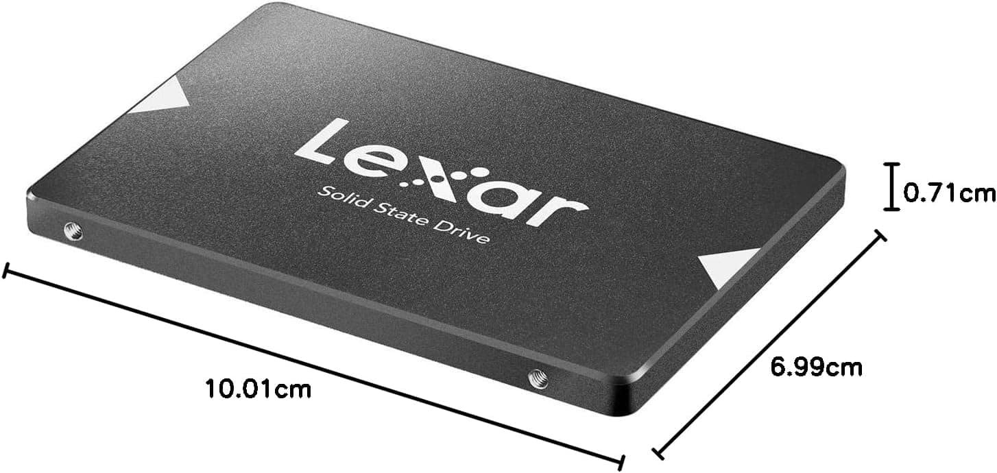 حافظه SSD داخلی Lexar مدل NS100 ظرفیت 256GB سایز 2.5 اینچ SATA III با سرعت خواندن تا 550MB/s (LNS100-256RB) حافظه SSD داخلی Lexar مدل NS100 ظرفیت 256GB سایز 2.5 اینچ SATA III با سرعت خواندن تا 550MB/s (LNS100-256RB)