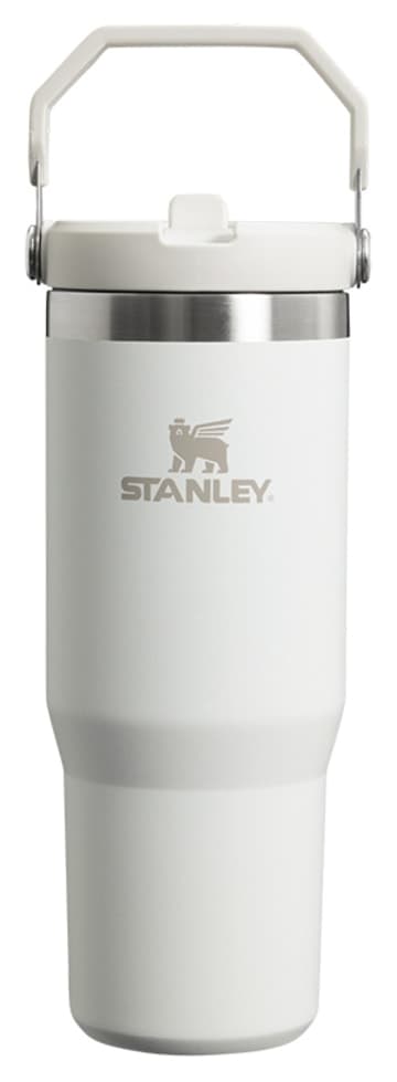 ماگ سفری نیدار Stanley Iceflow™ Flip Straw Tumbler سفید یخی 0.89L ماگ سفری نیدار Stanley Iceflow™ Flip Straw Tumbler سفید یخی 0.89L