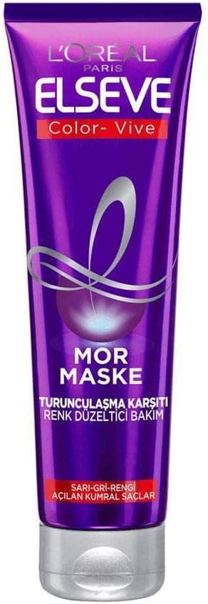 ماسک مو L'Oreal Paris Elseve ضد نارنجی اصلاحکننده رنگ بنفش 150 ml ماسک مو L'Oreal Paris Elseve ضد نارنجی اصلاحکننده رنگ بنفش 150 ml