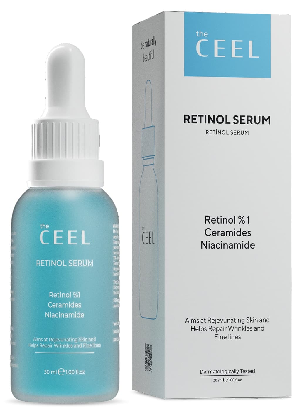 سرم رتینول روشنکننده ضدچروک و ضدپیری The Ceel حاوی Ascorbıc Acıd، %1 Retinol و Ceramides 30 ml سرم رتینول روشنکننده ضدچروک و ضدپیری The Ceel حاوی Ascorbıc Acıd، %1 Retinol و Ceramides 30 ml