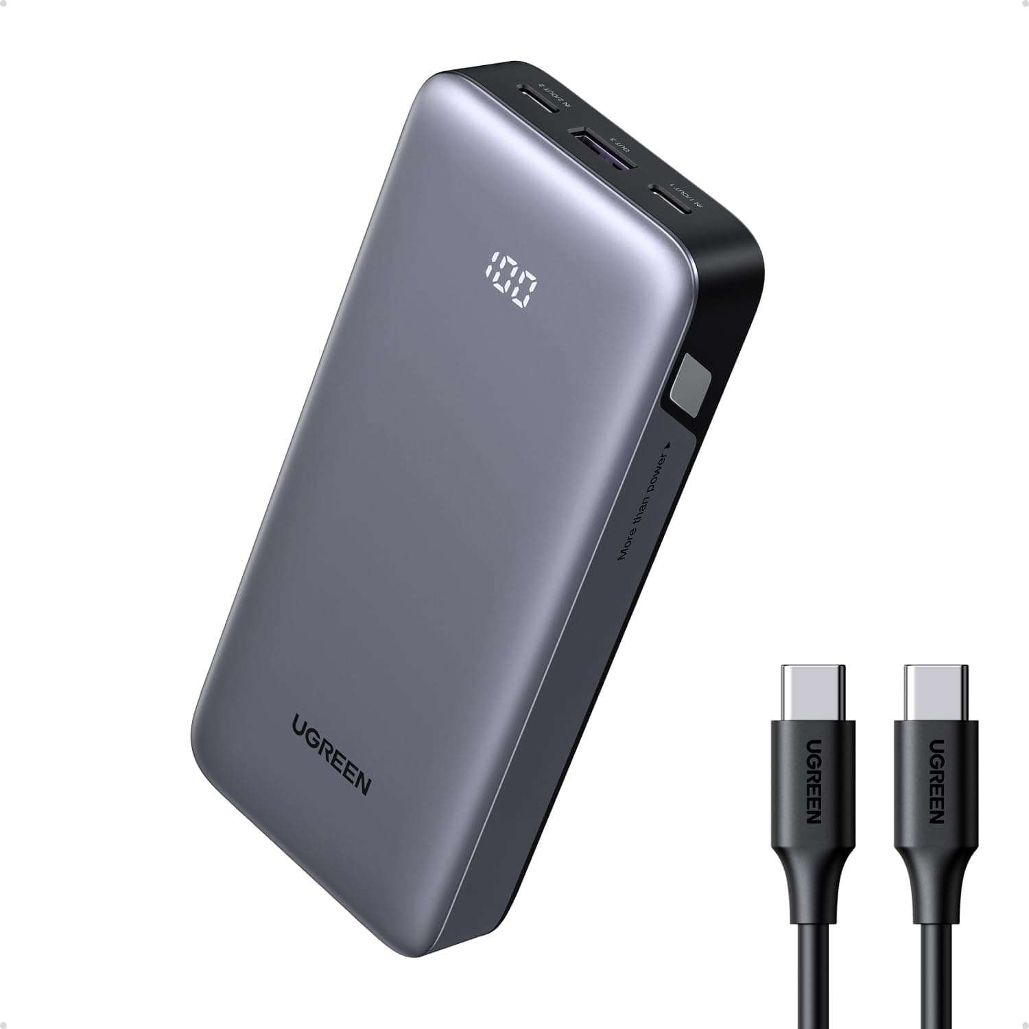 پاوربانک لپتاپ UGREEN 145W ظرفیت 25000mAh سه پورت USB C پاوربانک لپتاپ UGREEN 145W ظرفیت 25000mAh سه پورت USB C